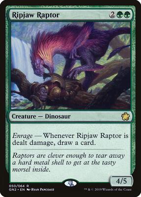 Ripjaw Raptor card from Magic Game Night 2019