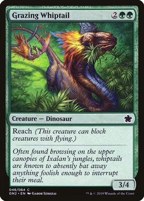 Grazing Whiptail card from Magic Game Night 2019