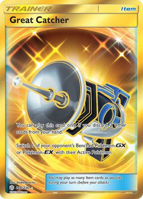 Great Catcher (Secret) card from SM - Cosmic Eclipse