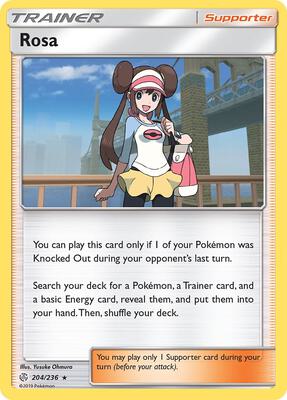 Rosa card from SM - Cosmic Eclipse
