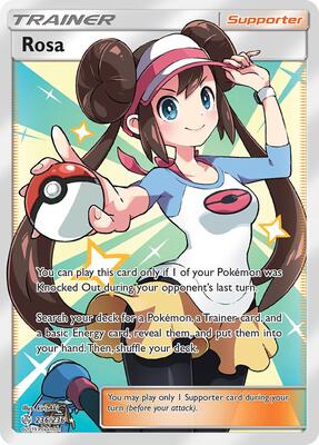 Rosa (Full Art) card from SM - Cosmic Eclipse