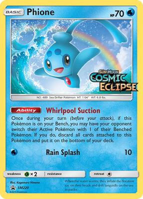Phione - SM220 (Prerelease) card from SM Promos