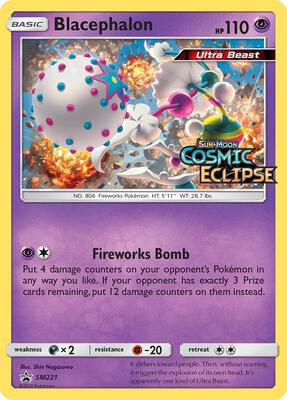 Blacephalon - SM221 (Prerelease) card from SM Promos