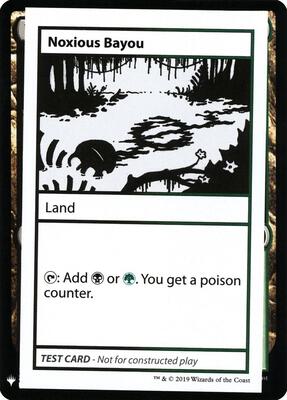 Noxious Bayou card from Mystery Booster: Convention Edition Exclusives