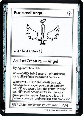 Puresteel Angel card from Mystery Booster: Convention Edition Exclusives