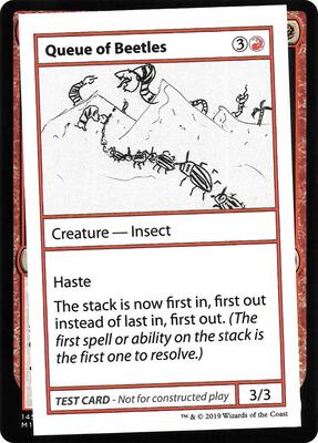 Queue of Beetles card from Mystery Booster: Convention Edition Exclusives