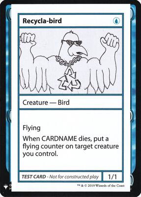 Recycla-bird card from Mystery Booster: Convention Edition Exclusives