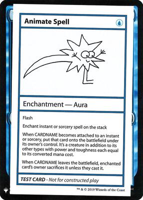 Animate Spell card from Mystery Booster: Convention Edition Exclusives