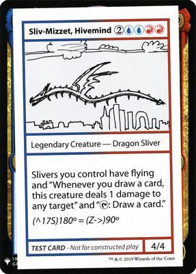 Sliv-Mizzet, Hivemind card from Mystery Booster: Convention Edition Exclusives