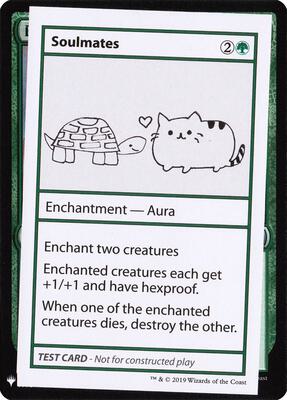 Soulmates card from Mystery Booster: Convention Edition Exclusives