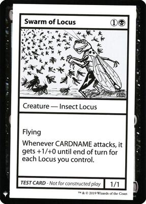 Swarm of Locus card from Mystery Booster: Convention Edition Exclusives
