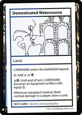 Domesticated Watercourse card from Mystery Booster: Convention Edition Exclusives
