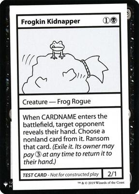 Frogkin Kidnapper card from Mystery Booster: Convention Edition Exclusives