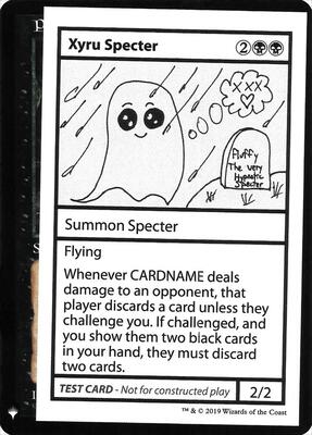 Xyru Specter card from Mystery Booster: Convention Edition Exclusives