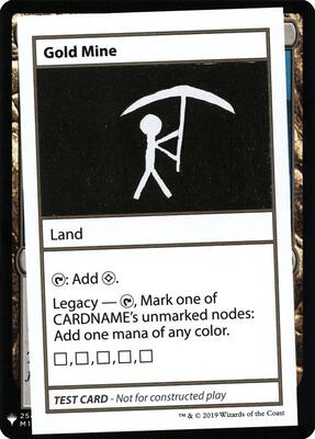 Gold Mine card from Mystery Booster: Convention Edition Exclusives
