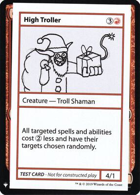 High Troller card from Mystery Booster: Convention Edition Exclusives