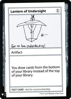 Lantern of Undersight card from Mystery Booster: Convention Edition Exclusives