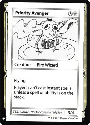 Priority Avenger card from Mystery Booster: Convention Edition Exclusives