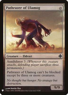 Pathrazer of Ulamog card from The List Reprints