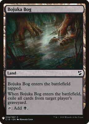 Bojuka Bog (C18) card from The List Reprints