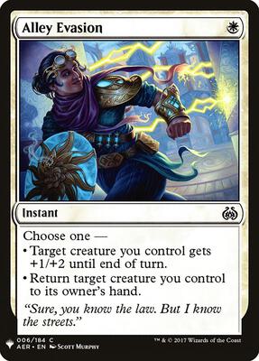 Alley Evasion card from The List Reprints