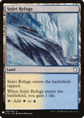 Sejiri Refuge card from The List Reprints