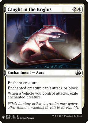 Caught in the Brights card from The List Reprints