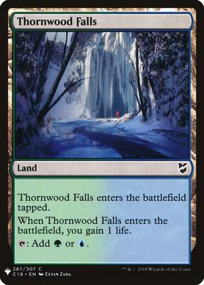 Thornwood Falls card from The List Reprints