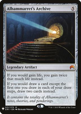 Alhammarret's Archive card from The List Reprints