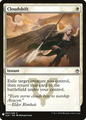 Cloudshift card from The List Reprints