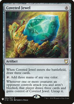 Coveted Jewel card from The List Reprints