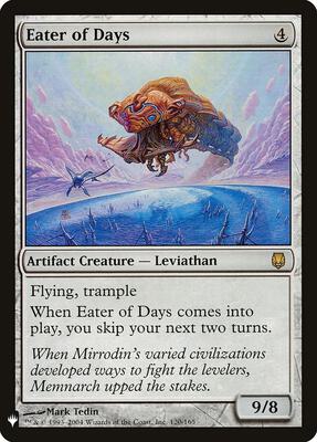 Eater of Days card from The List Reprints