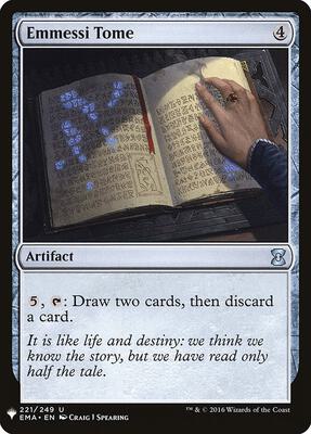 Emmessi Tome card from The List Reprints
