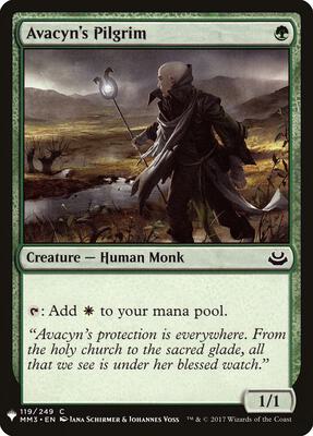 Avacyn's Pilgrim (MM3) card from The List Reprints