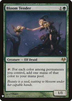 Bloom Tender card from The List Reprints