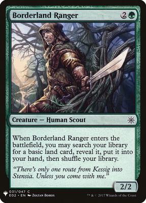 Borderland Ranger card from The List Reprints
