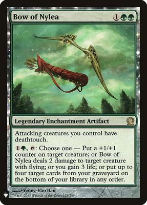 Bow of Nylea card from The List Reprints