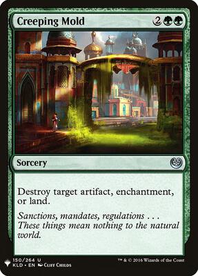 Creeping Mold card from The List Reprints