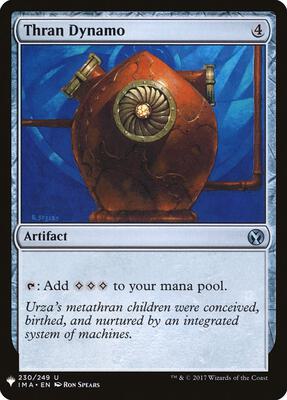 Thran Dynamo card from The List Reprints