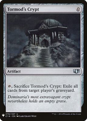 Tormod's Crypt card from The List Reprints