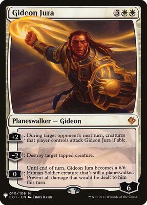 Gideon Jura card from The List Reprints