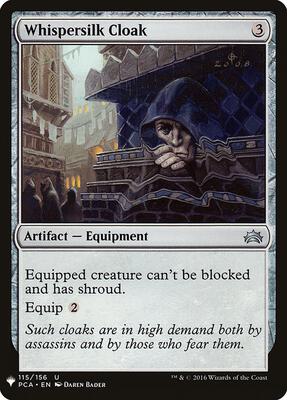 Whispersilk Cloak (PCA) card from The List Reprints