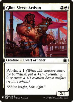 Glint-Sleeve Artisan card from The List Reprints