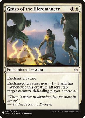 Grasp of the Hieromancer card from The List Reprints