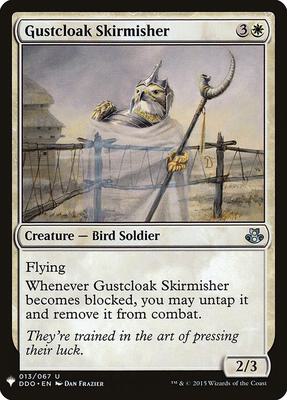 Gustcloak Skirmisher card from The List Reprints