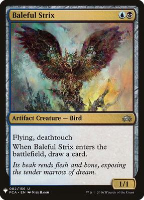 Baleful Strix card from The List Reprints