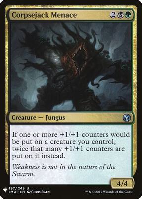 Corpsejack Menace card from The List Reprints