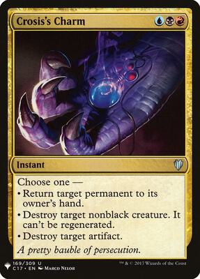 Crosis's Charm card from The List Reprints