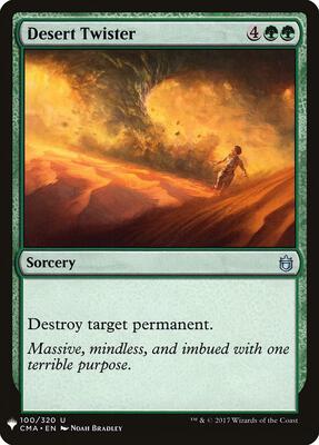 Desert Twister card from The List Reprints