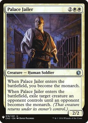 Palace Jailer card from The List Reprints